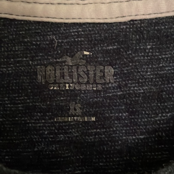Hollister Longsleeve Ombré T Shirt - Picture 4 of 5